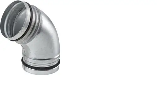STIEBEL ELTRON Bogen DN 100, 60 Grad, Stahlblech verzinkt, 159303